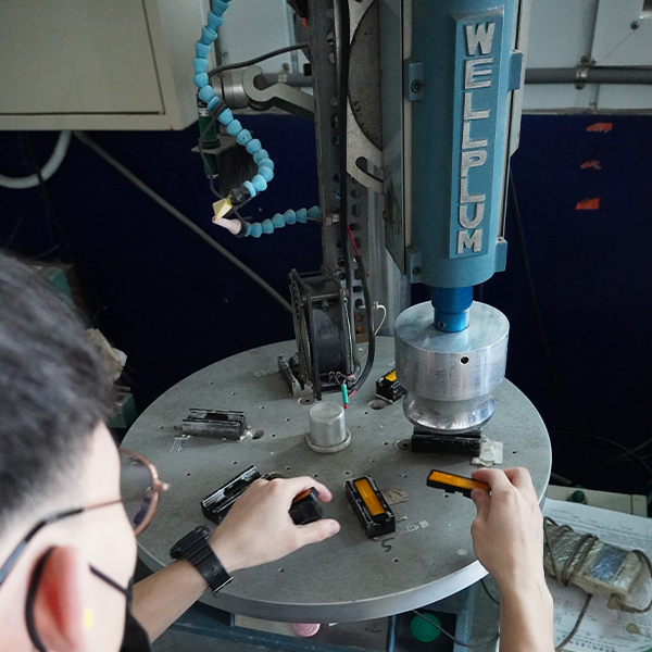 自転車反射シートプラスチック溶接